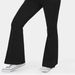 K Women's Denim Bell-bottom Pants With Hip Lift; European And American Style Bell-bottom Pants_mkmklike.com