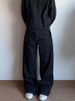 Men's Clothing Black Red Rimmed Denim Trousers Straight Wide Leg A Line Narrow Jeans_mkmklike.com
