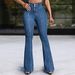 European American Foreign Trade Cross-border Women's New Spring Autumn Front And Back Spliced High-waisted Slimming_mkmklike.com