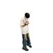 Nordmann American Retro Patchwork Jeans For Men High-End Design Hip-Hop Long Trendy Loose Straight Casual Pants_mkmklike.com