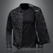 Loom Foreign Trade Cross-Border Spring And Autumn New Style Personality Turn-Down Collar Black Jacket Zipper Denim Coat_mkmklike.com