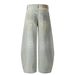 Vintage Distressed Scimitar Jeans For Men Street Style Ins Hip Hop Washed Heavy Loose Wide-Leg Long Pants_mkmklike.com