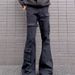 Design Pired Jeans For Men And Women, 2025 Summer New Collection, Spliced Micro Horn Workwear, High Waist Slimming_mkmklike.com