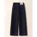 Plus-size Dark Blue Jeans Spring And Autumn 2025 New Style, High-waisted, Slimming Straight-leg For Petite Plus-size_mkmklike.com