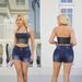 Women's Clothing New Elastic Hip Lifting High Waisted Denim Shorts Women's Wear_mkmklike.com