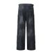 American Style Dirty Dye Wasteland Design Cargo Jeans Unisex Unique Street Fashion Floor-Length Pants_mkmklike.com