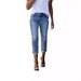 K Fashion Retro Slim Stretch Jeans For Women; Ladies_mkmklike.com