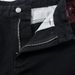 Trendy Washed Jeans For Men Loose Casual Python Pattern Splicing Design Wide-Leg Straight Long Pants_mkmklike.com