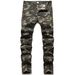 Men's Clothing New Retro Camouflage Jeans Denim_mkmklike.com