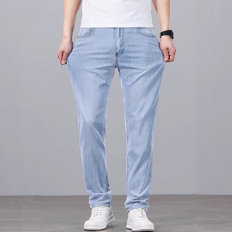New Style Men's Straight Jeans Sale In Stock_mkmklike.com