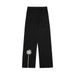 Personalized Embroidered Denim Straight Men's High Street Fashion Design Sense Simple Coconut Tree Casual Loose Washed_mkmklike.com