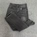Men's Clothing Flared B Family Style Flared Jeans 91yxng Same Style Vibe Style Washed Damaged Trousers_mkmklike.com