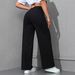 American-style Wide-leg Denim Pants For Women, 2025 Spring New Model, Washed, Loose, Slimming, Straight-leg,_mkmklike.com