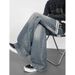 Men's Clothing Straight Leg Denim Jeans Versatile Spring Casual Long Pants 2026 New Style For Teenagers_mkmklike.com
