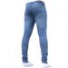 Men's Classic Straight Jeans - 90% Cotton Stretch Denim, Mid-Rise With Zip Fly, Washed Black/Deep Blue/Light Blue (S-3XL)_mkmklike.com