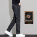 Men's Jeans Slim-fit Straight Casual Elastic Loose Men's Trousers Men's_mkmklike.com