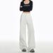 White High-waisted Straight-leg Jeans For Women, 2025 Autumn New Women's Fashion, Loose-fitting Slimming Narrow Wide-leg_mkmklike.com