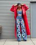 K New Elastic And Personalized Denim Pants With Hollowed Out Embroidery And Heart-shaped Straight Leg Pants For Women_mkmklike.com