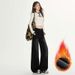 Wholesale Dropshipping Of Black And Gray Wide-leg Jeans Loose High-waisted Straight Pants For Petite Women, Regular_mkmklike.com