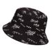 Hot Sale Unisex Letter Embroidery Printing Personality Bucket Hats Fishermen Caps Outdoor Casual Cap Sunscreen Hat_mkmklike.com