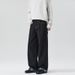 Plaid Patchwork Denim Jeans For Men And Women - Relaxed Fit Straight Leg Unisex Trousers In American Style_mkmklike.com
