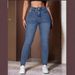 2025 New Cross-Border European And American Vintage Washed Solid Color Slim Fit Elastic Versatile Casual Fashion_mkmklike.com