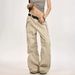 Men's High Street Distressed Jeans – Relaxed Straight Leg Cargo Pants With Vintage Wash (S-XXXL)_mkmklike.com