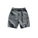 Men's Clothing Straps Washed Distressed Denim Shorts Men's Summer Hip Hop Loose Casual Workwear Shorts_mkmklike.com