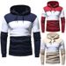 Men's Clothing Spring and Autumn New Men's Clothing Splicing Contrast Color Sweatshirt_mkmklike.com