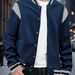 26 European And American Cross-border Best-selling Casual Sports High Street Fleece-lined Cardigan With Patchwork_mkmklike.com