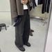 Men's ClothingVujade 009 Black Bull Drop2WES Washed Gray Black Jeans Washed Retro Kenijima Old Money Style_mkmklike.com