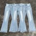 Seawinter High Street Slim Fit Stretch Denim Pants Subtle Flare Washed Jeans Vintage Blue Wash S to XL_mkmklike.com