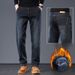 Large Size Nostalgic Stretch Jeans Men's Loose Straight Trousers_mkmklike.com