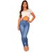Women's Clothing Street Trendy High Manganese Acid Washed_mkmklike.com