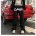 Kakazzy Autumn New Printed Jeans Unisex Korean Style Fashion Trend Hip Hop Straight Trousers Ins_mkmklike.com