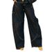Women's Color Block Curved Jeans Fashion Divided Stitched Denim Casual Cotton Solid Spring/Autumn Summer_mkmklike.com