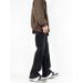 Nordmann Black Gray Flared Jeans Men American High Street Retro Wide Leg Floor-Length Pants Autumn Winter Loose Straight Casual_mkmklike.com