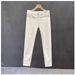 Men's Clothing White Trousers Stylish And Versatile Slim Fit White Jeans Straight Leg Casual Denim Pants With Stretch Comfortable For Daily Wear_mkmklike.com