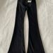 American-style Black Flared Jeans For Women, New Spring Collection, Slim-fit, Stretchy Bell-bottom Pants, High-waisted,_mkmklike.com