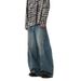 Men's Clothing Unisex High Street Baggy Jeans – Retro Wide-Leg Straight Denim Pants | Distressed Wash, Oversized Fit, Y2K Aesthetic (Blue, S-3XL)_mkmklike.com