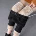 2022 Autumn Winter New Fleece-Lined Jeans For Women Korean Style Slimming Versatile High-Waisted Thickened Skinny Pants_mkmklike.com