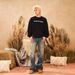 "Men's Summer Patchwork Denim Jeans – Relaxed Straight Fit With Trendy Embroidered Details (Streetwear Essential, Casual Staple, Unisex Appeal)"_mkmklike.com