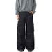 Unisex Vintage Raw Denim Jeans – High Street Workwear Pants With Utility Pockets & Straight-Leg Fit_mkmklike.com