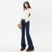 American Retro Hot Girl BM Low-waist Flared Floor-length Jeans For Women, Petite & Extra-long_mkmklike.com