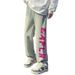 Unisex Embroidered Patchwork Straight-Leg Jeans – Oversized Streetwear Denim Pants With Distressed Details (S-3xl)_mkmklike.com