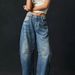 Women's mid Low Waist Washed Denim Jeans Large Stock 2024 Cross Border E Commerce Hot Selling European American Styles K306_mkmklike.com