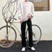 Nordmann American Retro Black Jeans For Men 2025 New High Street Casual Autumn Winter Loose Straight Versatile Long Pants_mkmklike.com
