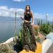 Camouflage Micro-flared Jeans For Women, Summer 2025, Low-waisted, Non-clammy, Slimming, American-style Retro Flared_mkmklike.com