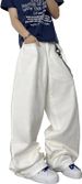 Men's Baggy Hip Hop Jeans Wide Leg Skater Denim Pants Casual Loose Fit Long Trousers Streetwear_mkmklike.com