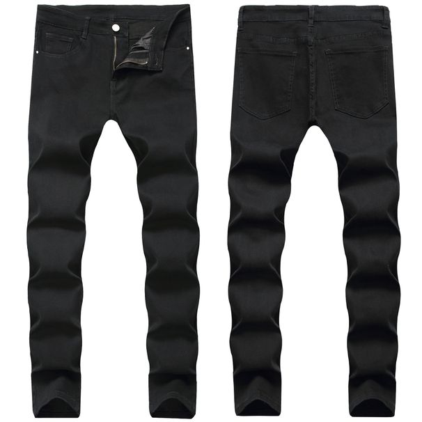 Men's Clothing Black Jeans Summer Thin Style Denim Capital One Piece Dropshipping_mkmklike.com